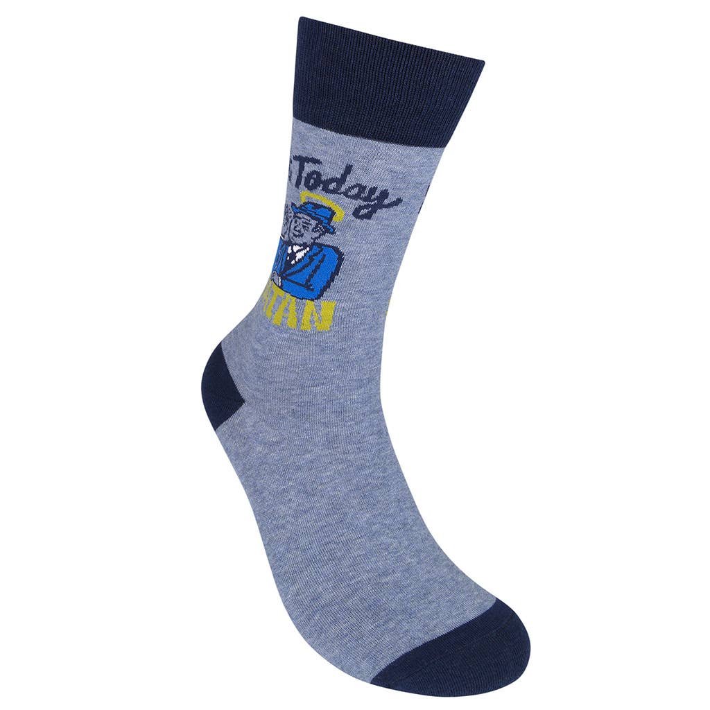 Not Today Satan Socks - HER Home Design Boutique